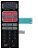 Membrana Teclado para Micro-ondas Compatível com Philco PMW 51 / PMW 110 / PMW111 - Imagem 1