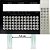 Membrana Teclado para Balança Compatível com Toledo Prix 5 / 6 - 15 - 30Kg Plus Preta - Imagem 1