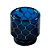 Drip Tip 810 Aleader - Azul hexagono - Imagem 1