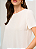 BLUSA COM NERVURAS EM CREPE OFF WHITE - Imagem 2