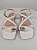 SANDÁLIA OFF WHITE COM BROCHE - Imagem 1