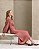 VESTIDO MIDI COM RECORTES E PALA - ROSA - Imagem 5