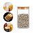 Pote de Vidro Com Tampa de Bambu 1,5L - Imagem 4
