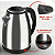 Chaleira Elétrica Inox 1,8L Com Base 127V - Imagem 4