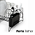 Escorredor Fan Com Porta Copos Black - Imagem 2