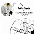 Escorredor Fan Com Porta Copos Black - Imagem 3