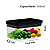 Pote Hermético 580ml Lumini Black Paramount - Imagem 2