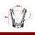 Jogo de Caneca de Vidro Diamante 180ml 6pçs Original Line - Imagem 6