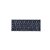 Teclado Compativel Com Compaq CQ-25 Multilaser PC130 Black - Br - No Frame - Imagem 1