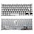 Teclado Compativel Com Samsung Np500r4k Np500r4l 500r4k -Branco - BR - (sem moldura) - Imagem 2
