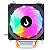 AIR COOLER GAMER RISE MODE Z5, LED RAINBOW, AMD/INTEL, 90MM, PRETO - RM-ACZ-Z5-RGB - Imagem 2