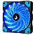 VENTOINHA RISE MODE WIND W1, 120MM, LED AZUL, PRETO - RM-WN-01-BB - Imagem 1