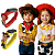 Relógio Infantil Digital Toy Story Menina & Menino A Prova D Agua Data & Hora - Imagem 1
