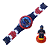 Relógio Infantil Menino Digital Capitão America lego - Imagem 3