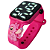 Relogio Infantil Digital Led Angel Stitch Quadrado Data e Hora Menina Feminino Disney - Imagem 6