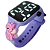 Relogio Infantil Digital Led Angel Stitch Quadrado Data e Hora Menina Feminino Disney - Imagem 7