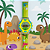 Relógio Infantil Digital Menino e Menina Dinossauro e Sereia - Imagem 2
