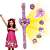 Relogio Infantil Digital Projetor 6 Imagens Angel Stitch Menina Feminino Princesa - Imagem 1