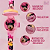 Relógio Projetor Minnie: Diversão no Pulso com 6 Imagens Menina Feminino - Imagem 3