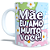 Caneca Branca Arte  Mães - Imagem 8