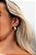BRINCO GOTA TORTA BANHADO A OURO 18K - Imagem 2