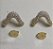 CONJUNTO ARO ORGANICO COM ZIRCÔNIAS BANHADO A OURO 18K - Imagem 4