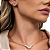 CONJUNTO ARO ORGANICO COM ZIRCÔNIAS BANHADO A OURO 18K - Imagem 1