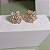 BRINCO BASE DE ZIRCONIA CRISTAL BANHADO OURO 18K - Imagem 3