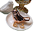 BRINCO PIRCE ZIRCONIA ELIENEJOIAS BANHADO A OURO 18K - Imagem 1