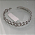 PULSEIRA ZIRCONIA ELIENE JOAIS BANHADO RÓDIO BRANCO - Imagem 3