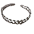 PULSEIRA ZIRCONIA ELIENE JOAIS BANHADO RÓDIO BRANCO - Imagem 4
