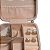 BRINCO DUPLA ZIRCONIA  ELIENEJOIAS BANHADO A OURO 18K - Imagem 3
