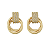 BRINCO ZIRCONIA BANHADO OURO 18K - Imagem 2