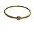 PULSEIRA LISA BANHADO A OURO 18K - Imagem 2