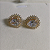 BRINCO ZIRCONIA BANHADO A OURO 18K - Imagem 2