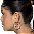 BRINCO  CRAVEJADO  DE ZIRCONIA BANHADO OURO 18K - Imagem 1
