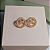 BRINCO CRAVEJADO ZIRCONIA BANHADO OURO 18K - Imagem 3