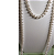 COLAR PEROLA SHELL P 80CM BANHADO OURO18K - Imagem 2