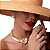 BRINCO CRAVEJADO DE ZIRCONIA BANHADO OURO 18K - Imagem 2