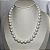 COLAR PEROLA 10MM BANHADO A OURO 18K 45CM - Imagem 3
