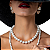 COLAR PEROLA 8MM BANHADO A OURO 18K - Imagem 4