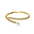 PULSEIRA CRAVEJADA ZIRCONIAS E PÉROLA BANHADO OURO 18K - Imagem 2