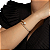 PULSEIRA CRAVEJADA ZIRCONIAS E PÉROLA BANHADO OURO 18K - Imagem 1