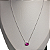 CONJUNTO COLAR E BRINCO ZIRCONIA BANHADO RÓDIO BRANCO - Imagem 5