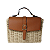 BOLSA DE PALHA FEMININA VINTAGE MODA PRAIA VERÃO - Imagem 3