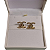 BRINCO CRAVEJADO ZIRCONIAS BANHADO OURO 18K - Imagem 1