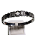 BRACELETE TREVO INOX LUXUOSO - Imagem 4
