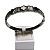 BRACELETE TREVO INOX LUXUOSO - Imagem 2
