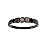 BRACELETE TREVO INOX LUXUOSO - Imagem 5