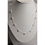 COLAR TREVOS PEROLA SINTETICA 45CM BANHADO OURO 18K - Imagem 4